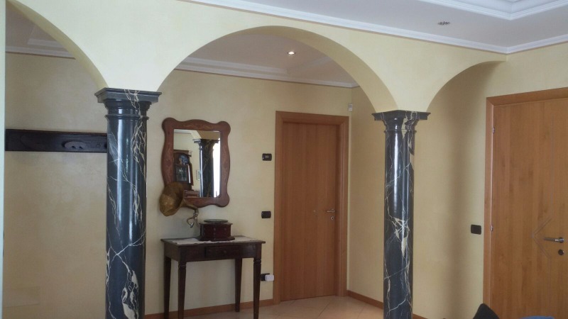 Controsoffitto con Cornici sala e Corridoio